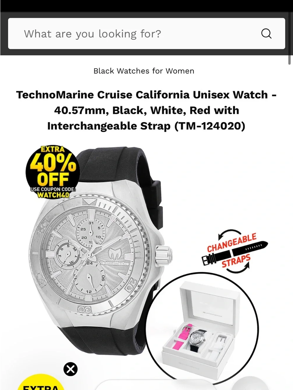 Technomarine men chronograph